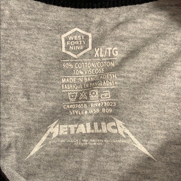 West Forty Nine Metallica Shirt - Picture 5 of 5